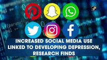Increased social media use linked to developing depression: Study