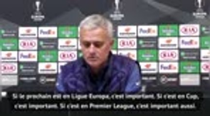 Groupe J - Mourinho : "Chaque match est important"