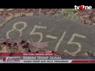 Rumah Masa Kecil Donald Trump Dijual