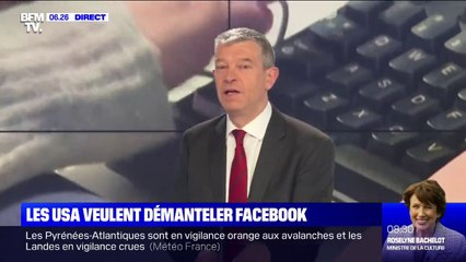 Les États-Unis veulent démanteler Facebook