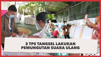 Tiga TPS di Tangsel Bakal Gelar Pemungutan Suara Ulang