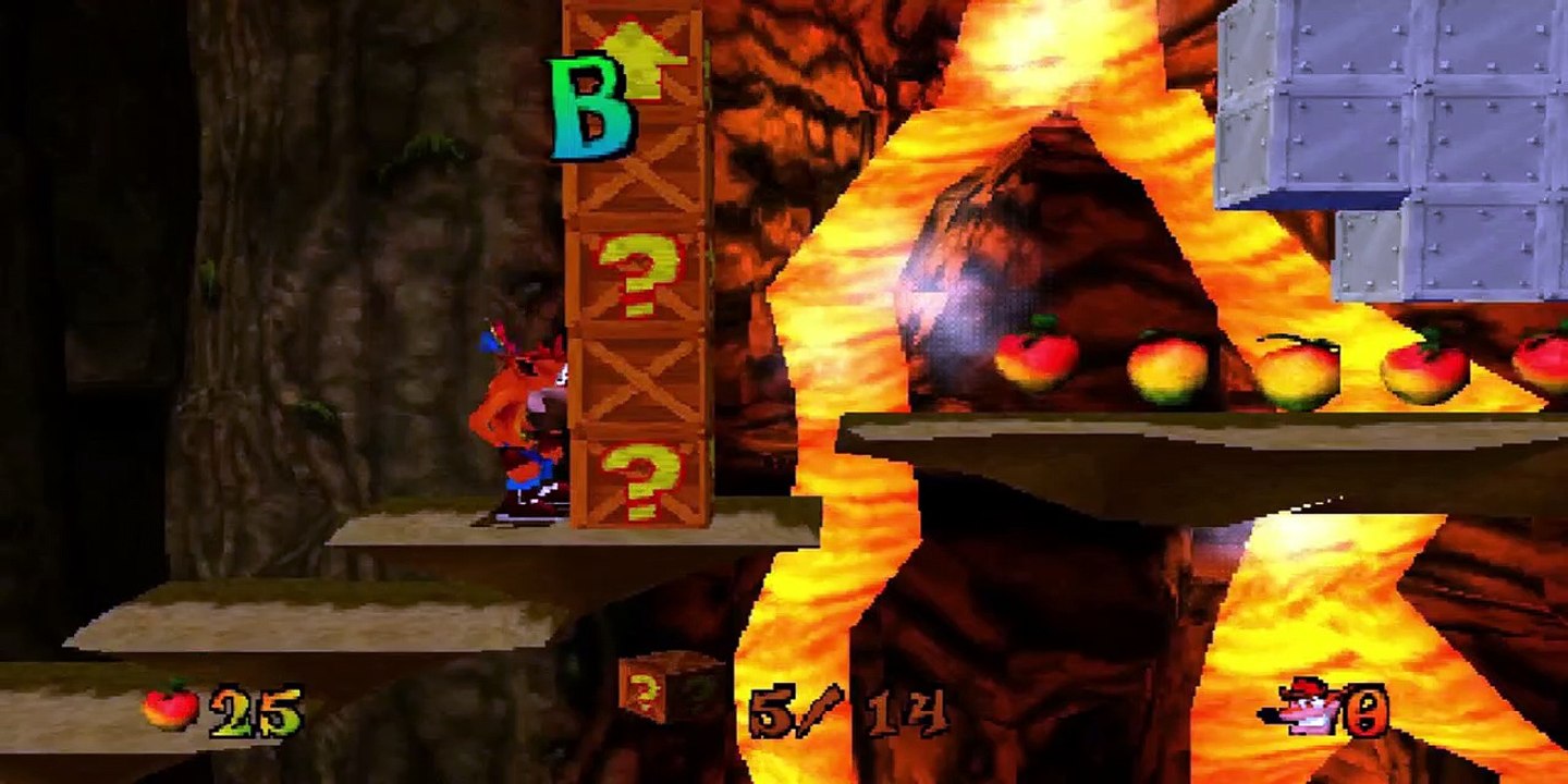 Crash Bandicoot 3 Bone Yard PLAYSTATION SONY Walkthrough Vídeo