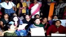 Attack on JP Nadda, Women BJP workers on streets to protest