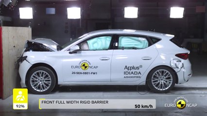 Euro NCAP Crashtest - Bestnoten für den neuen SEAT Leon