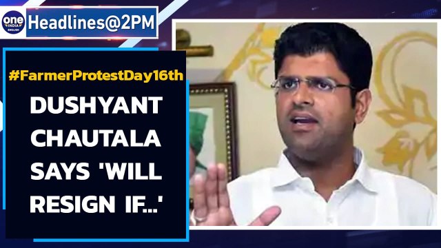 Farmers' stir enters day 16th, Haryana Deputy CM says 'will resign if...'|Oneindia News