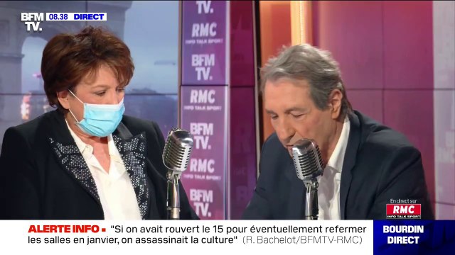Roselyne Bachelot: J'ai dit au Premier ministre que j'avais besoin de 35 millions d'euros supplémentaires (...) on ne laissera tomber personne dans le monde de la culture