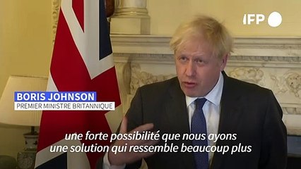 Brexit: Johnson pessimiste sur les chances d'un accord avec l'UE