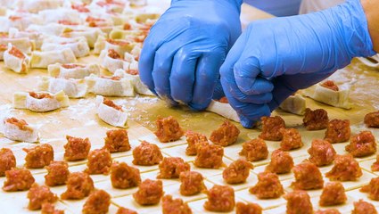 10,000 pieces of Middle Eastern monti are handmade daily at LA's Monta Factory