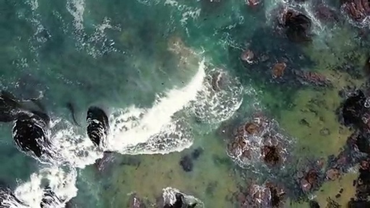 Mar, olas y océano para relajación y música ambiente - Relax chillout