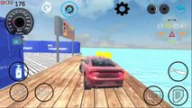 Impossible Car Stunt Game 3D  Ford Mustang Shelby - Impossible Drive Stunt Cars - Android GamePlay