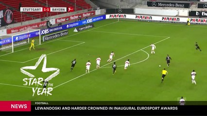 Eurosport Star of the Year : Robert Lewandowski et Pernille Harder consacrées