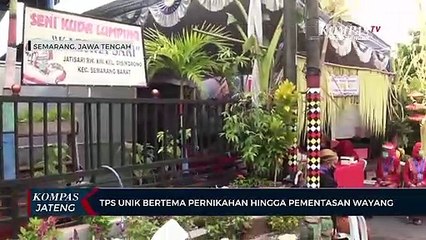 TPS Unik Bertema Pernikahan Hingga Pementasan Wayang