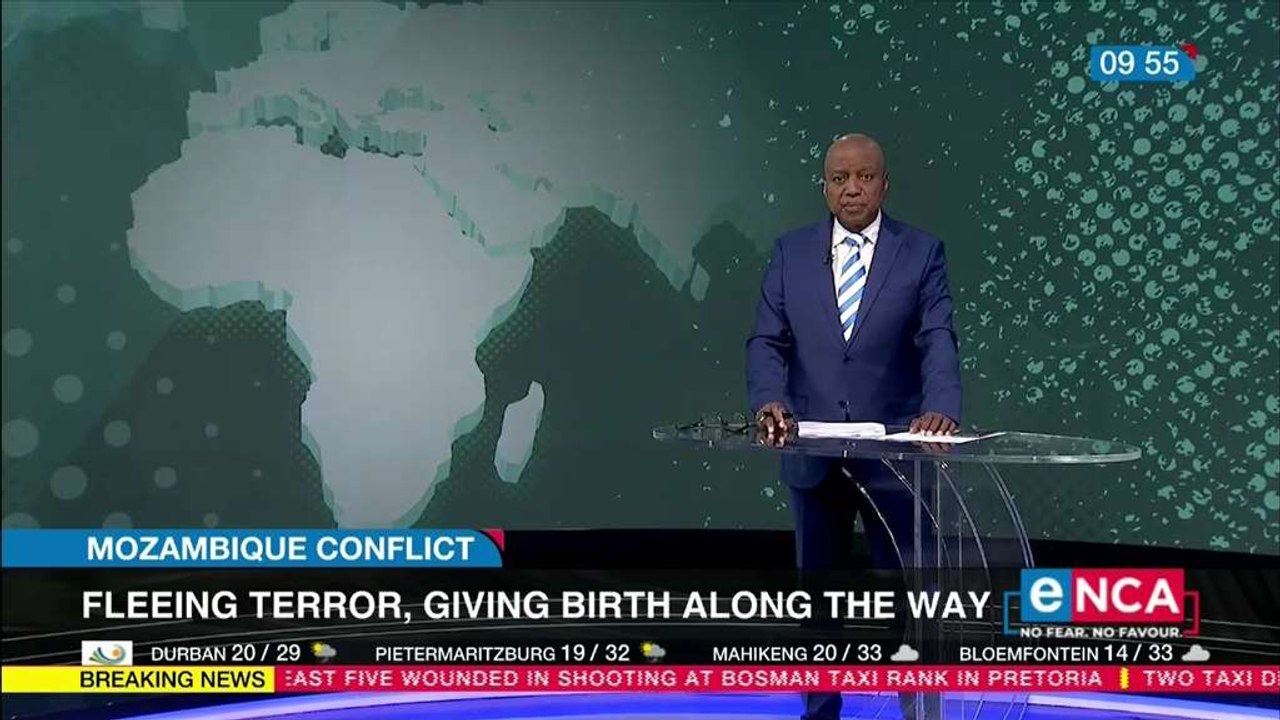Mozambiqican mother fleeing terror gives birth along the way