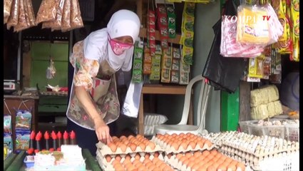 Jelang Natal Harga Telur Naik