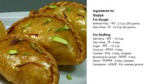 Sooji Gujiya Without Mawa - Sooji Dry Fruit Gujiya Recipe