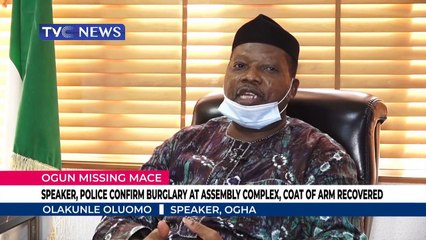 Mace stolen as ‘hoodlums’ break into Ogun assembly complex