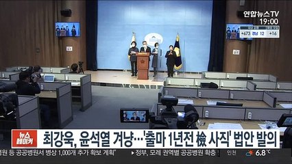 최강욱, 윤석열 겨냥…'출마 1년전 檢 사직' 법안 발의