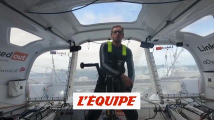 Ruyant remonte sur Dalin - Voile - Vendée Globe