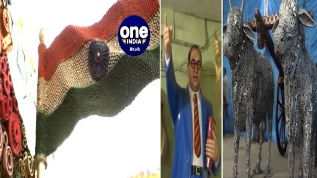 Sculptures From Iron Scrap : Ravi Chandra, A Taste of Modern Art