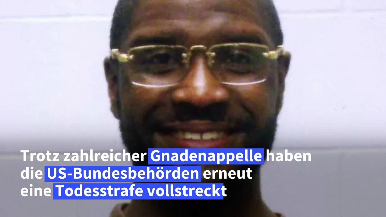 US-Bundesbehörden vollstrecken erneut Todesstrafe