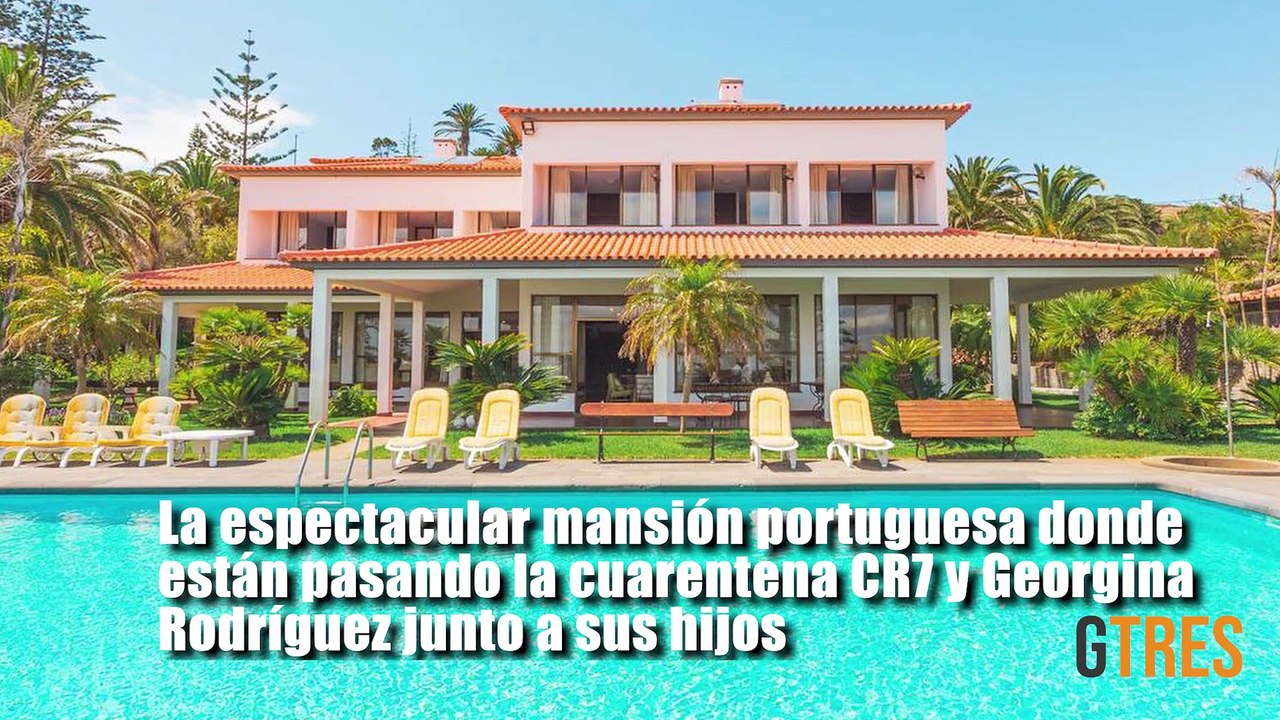 Derroche de luces y lujo en la decoración navideña de la casa de Georgina y Cristiano Ronaldo