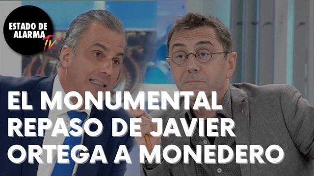 ¡VEAN los ZASCAS de ORTEGA a MONEDERO por las EVASIONES FISCALES y por sus AMISTADES con CRIMINALES ETARRAS y VENEZOLANOS!
