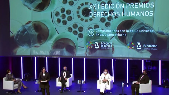 Los Premios Derechos Humanos rinden homenaje al derecho a la salud