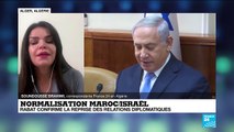 Normalisation Maroc/Israel : Rabat confirme la reprise des relations diplomatiques