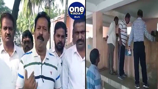 MLA Mustafa Inspects Guntur Reservoir And Checked Water Quality