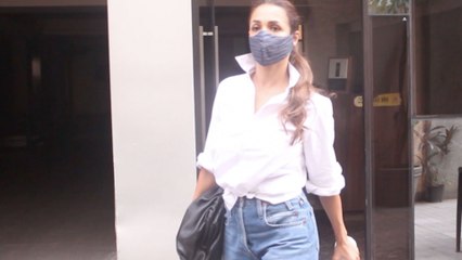 Malaika Arora spotted at Khar; Watch Video |FilmiBeat