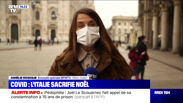 Covid-19: l'Italie met en place des mesures drastiques pour les fêtes de fin d'année