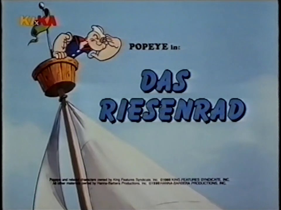 Popeye, der Seefahrer - 02. Ski fahren will gelernt sein / Popeye und der Bohnenstiel / Das Riesenrad
