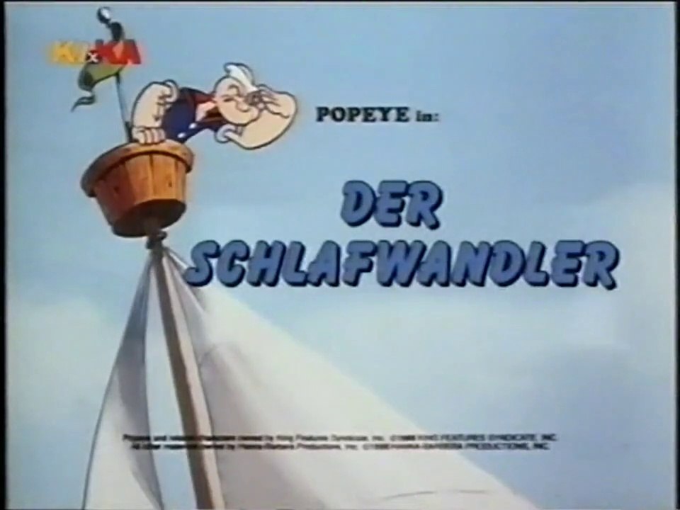 Popeye, der Seefahrer - 03. Der Schlafwandler