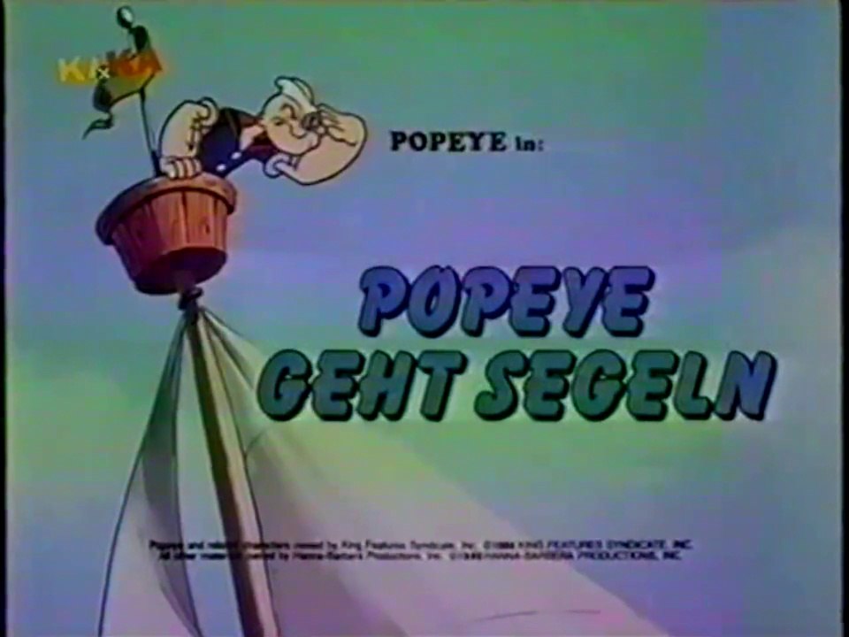 Popeye, der Seefahrer - 05. Popeye geht segeln