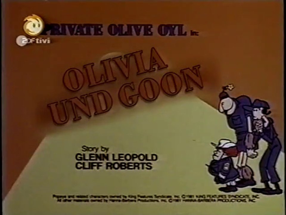 Popeye, der Seefahrer - 63. Olivia und Goon, die Hollywoodstars / Die Holzfäller / Die Grundausbildung