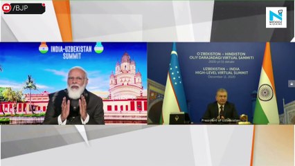 India & Uzbekistan firmly stand together against terrorism: PM Modi