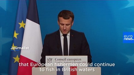 Macron on EU-UK fishing feud: 'I'm not giving my piece of cake away'