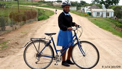 South Africa: Cycling to school