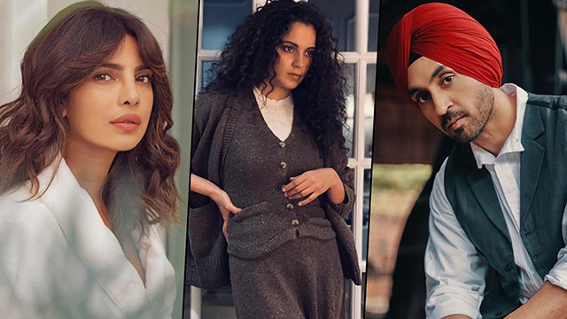 Kangana Ranaut This Time Targets Diljit Dosanjh & Priyanka Chopra