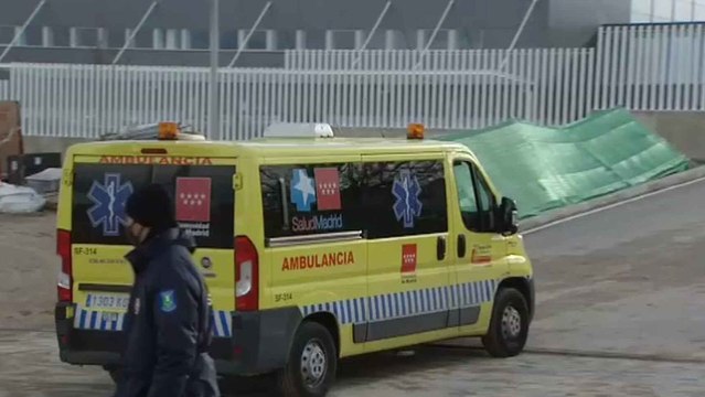 El hospital de pandemias Isabel Zendal recibe a sus primeros pacientes