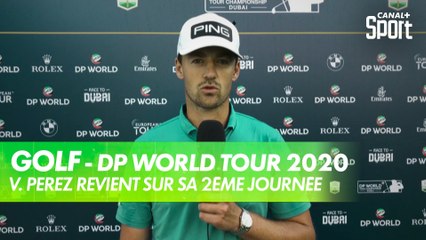 Victor Perez après sa deuxième journée au DP World Tour