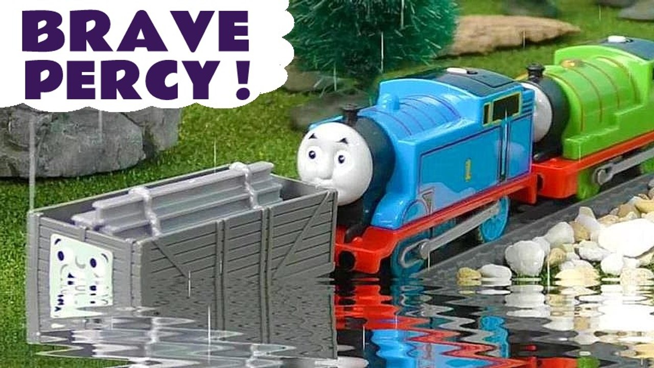 Brave Percy from Thomas and Friends in this Storm Rescue with the Funny Funlings in this Family Friendly Fun Toy Trains Full Episode English Story for Kids from Kid Friendly Family Channel Toy Trains 4U