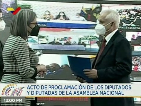 Proclamados 277 diputados electos en Venezuela para legislar en nueva AN