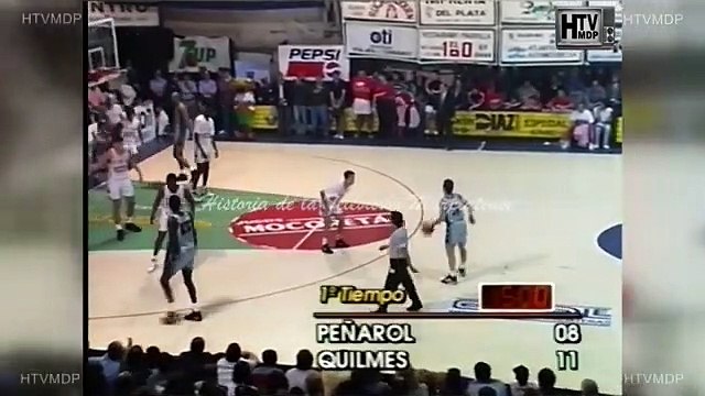 CLASICO PEÑAROL 89-69 QUILMES ESTADIO SUPERDOMO MAR DEL PLATA 21-12-1993