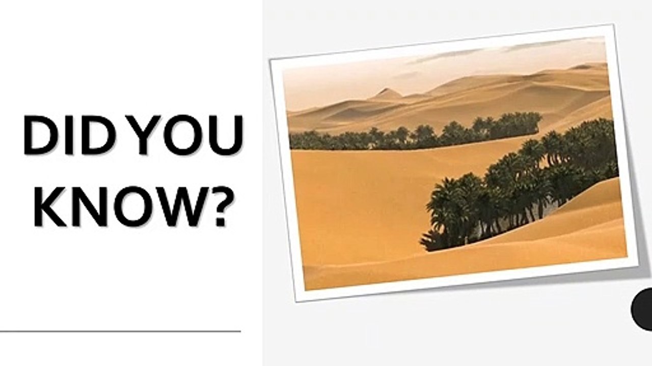 Saudi Arabia Has No Rivers.