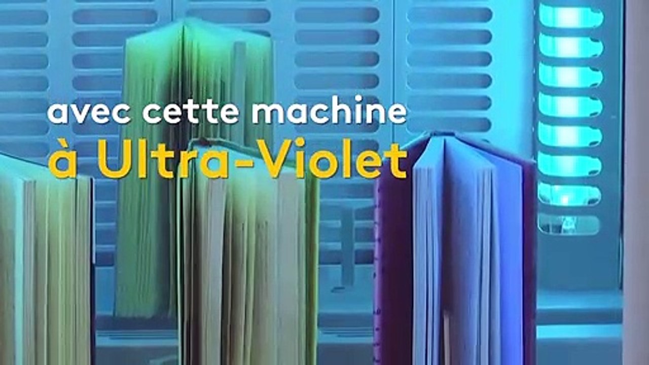 Japon : une machine à Ultra-Violet pour stériliser les livres