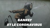 Même les œuvres de Banksy ont le coronavirus