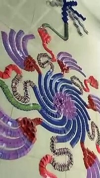 L'une des plus longues et des plus impressionnantes séquences de dominos