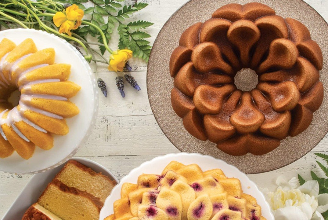 This Nordic Ware Magnolia Bundt Pan Turns Out the Most Stunning Cakes—And It's On Sale Now