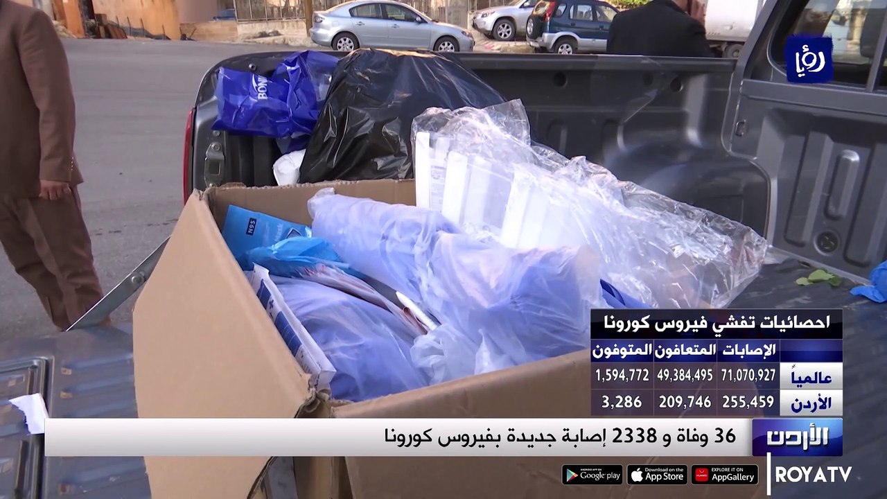 36 وفاة و 2338 إصابة جديدة بفيروس كورونا